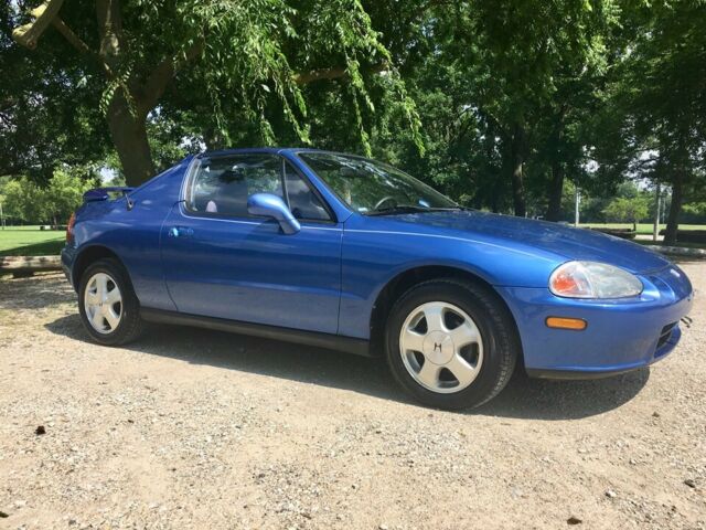 1994 Blue Honda Del Sol Convertible