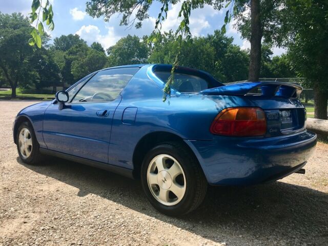 1994 Blue Honda Del Sol Convertible