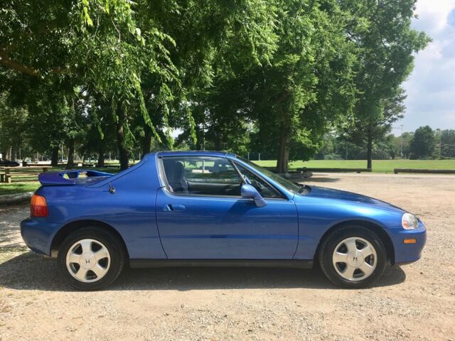 1994 Blue Honda Del Sol Convertible