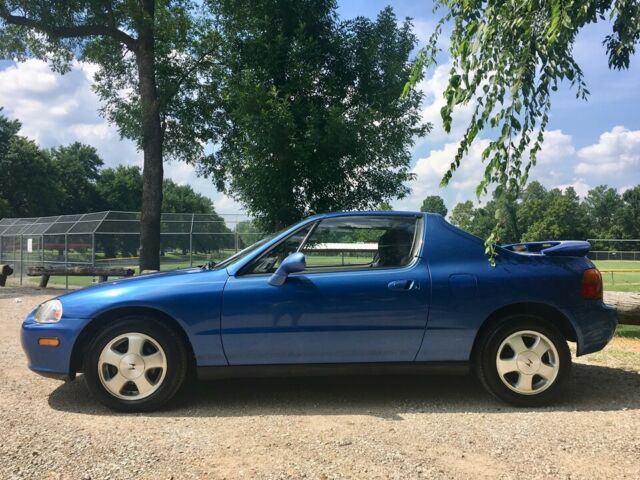 1994 Blue Honda Del Sol Convertible