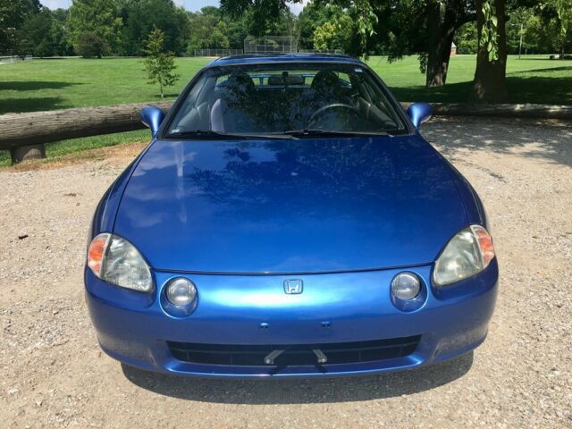 1994 Blue Honda Del Sol Convertible