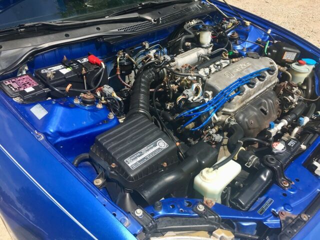 1994 Blue Honda Del Sol Convertible