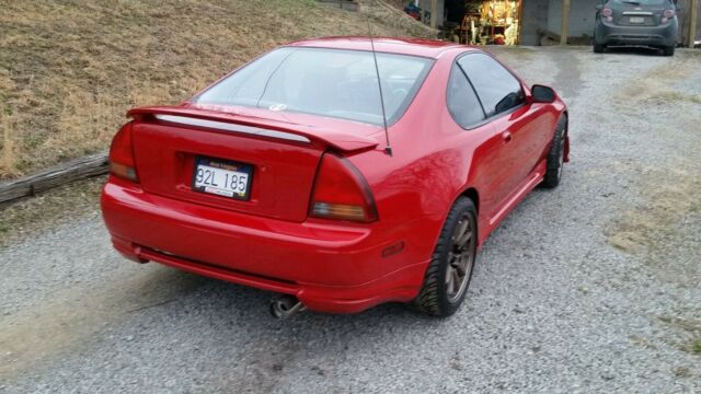 1994 Red Honda Prelude Coupe