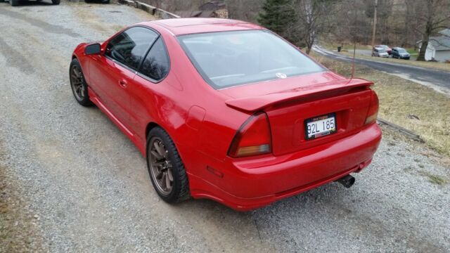 1994 Red Honda Prelude Coupe