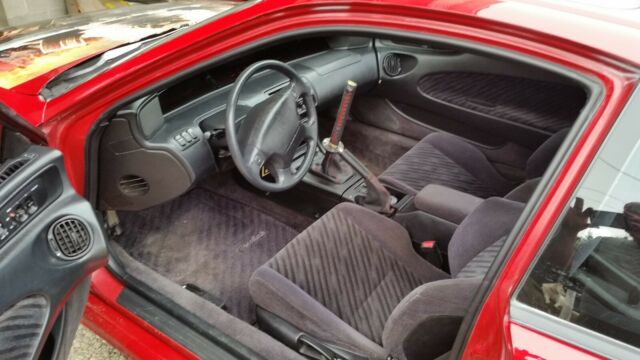 1994 Red Honda Prelude Coupe