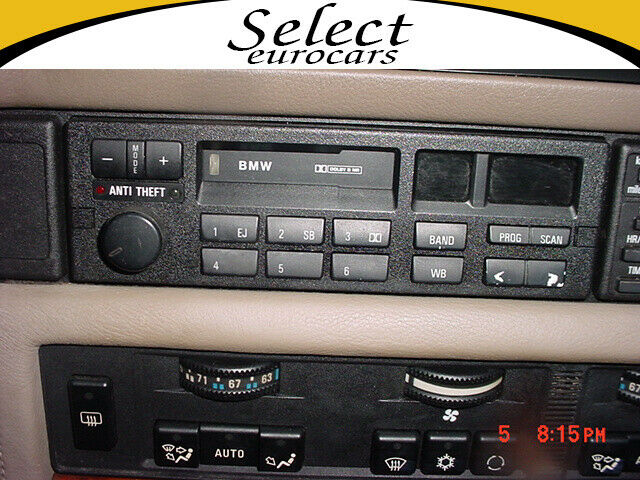 1994 Black BMW 7-Series Sedan