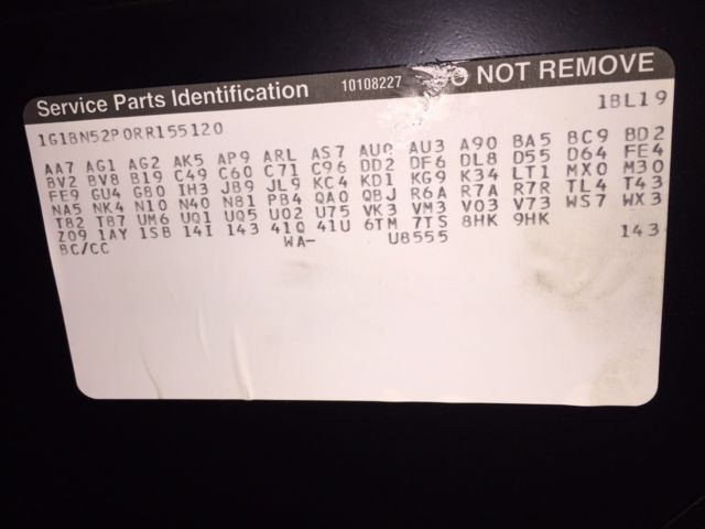 1994 Black Chevrolet Impala Sedan