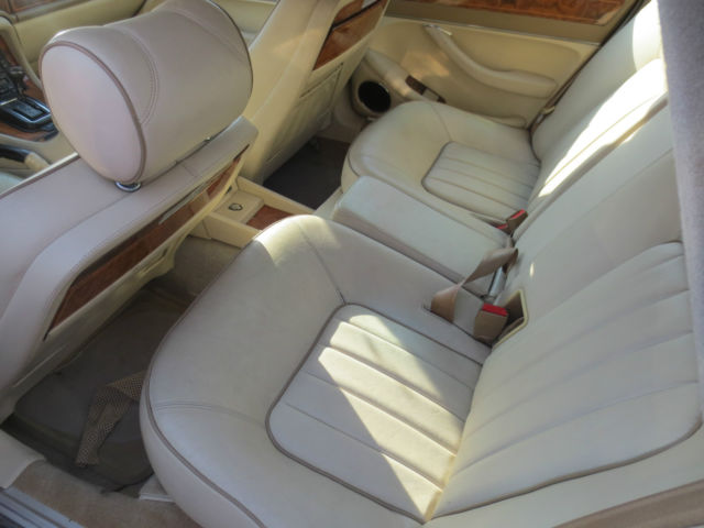 1994 Burgundy Jaguar XJ Sedan