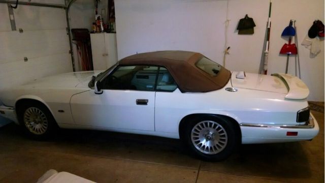 1994 White Jaguar XJS Convertible