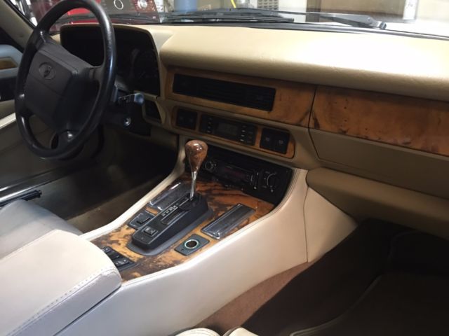 1994 White Jaguar XJS Convertible
