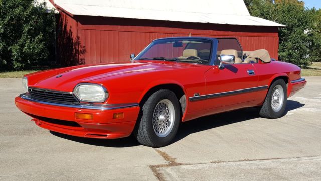 1994 Red Jaguar XJS Convertible