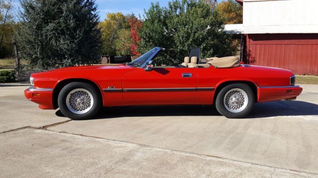 1994 Red Jaguar XJS Convertible