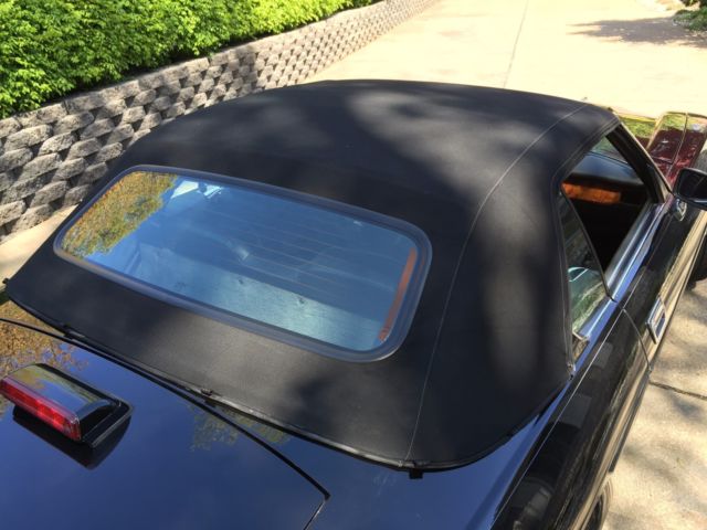 1994 Black Jaguar XJS Convertible