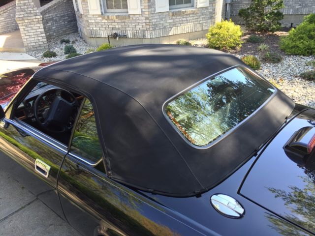 1994 Black Jaguar XJS Convertible