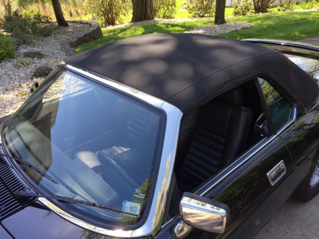 1994 Black Jaguar XJS Convertible