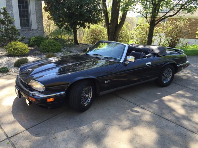 1994 Black Jaguar XJS Convertible
