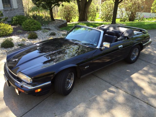 1994 Black Jaguar XJS Convertible