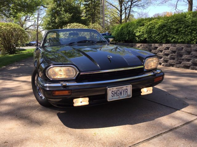 1994 Black Jaguar XJS Convertible