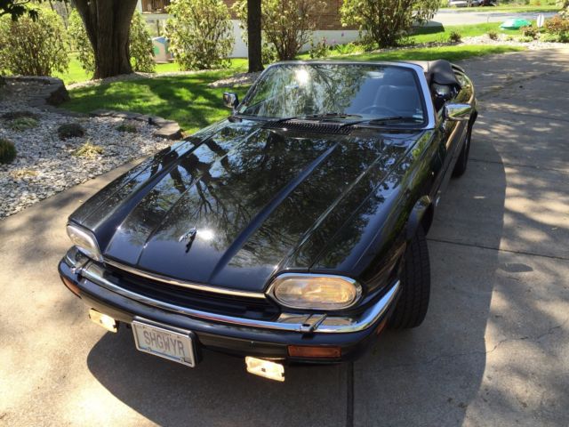 1994 Black Jaguar XJS Convertible
