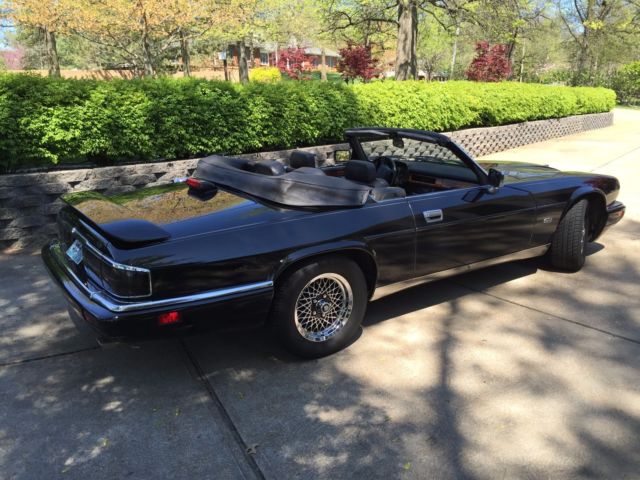 1994 Black Jaguar XJS Convertible