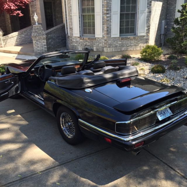 1994 Black Jaguar XJS Convertible