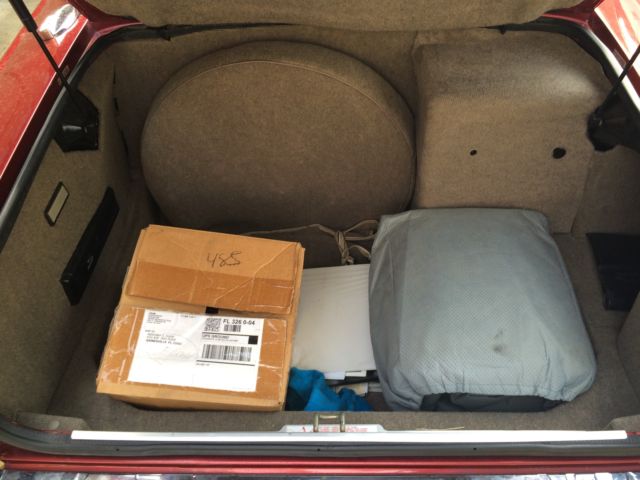 1994 Red Jaguar XJS Convertible