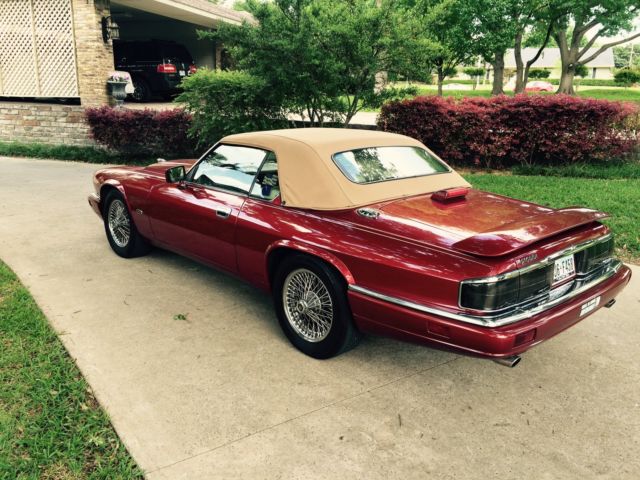 1994 Red Jaguar XJS Convertible