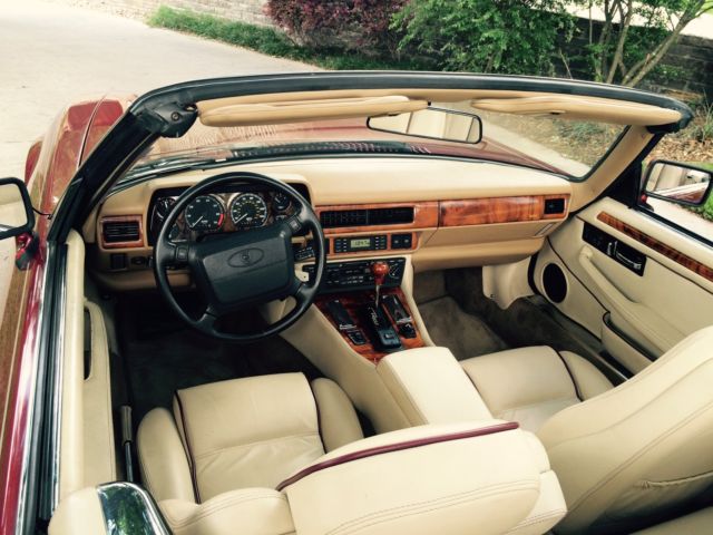 1994 Red Jaguar XJS Convertible
