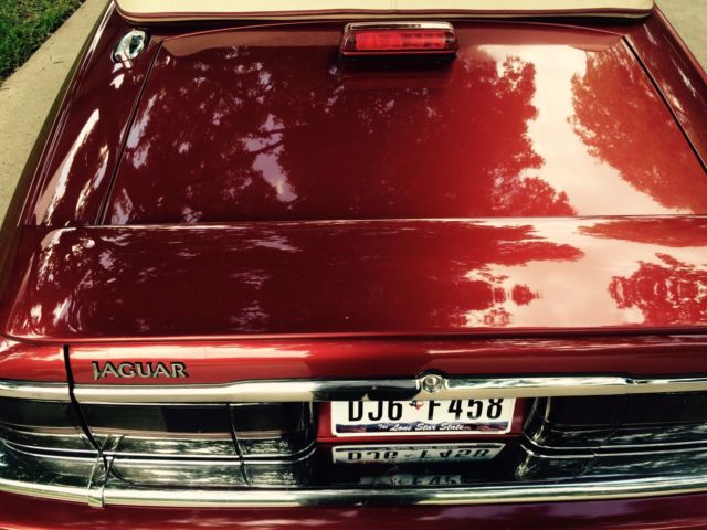 1994 Red Jaguar XJS Convertible