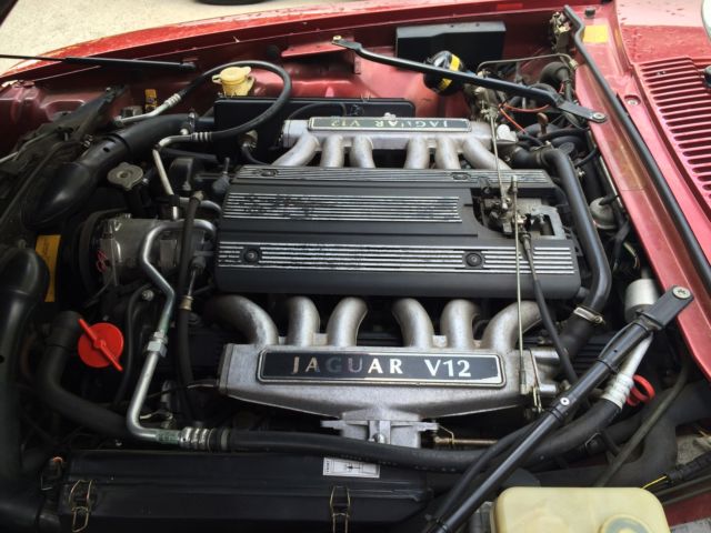 1994 Red Jaguar XJS Convertible