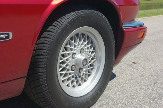 1994 Flamico Mica Red Jaguar XJS Convertible