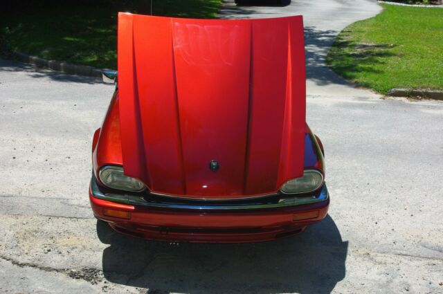 1994 Flamico Mica Red Jaguar XJS Convertible