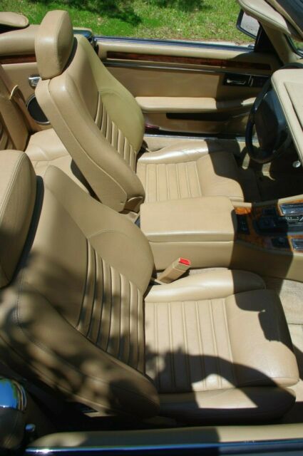 1994 Flamico Mica Red Jaguar XJS Convertible