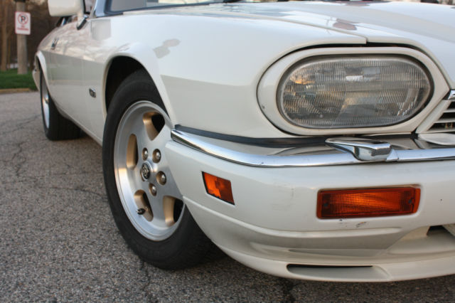 1994 Glacier White Jaguar XJS Convertible