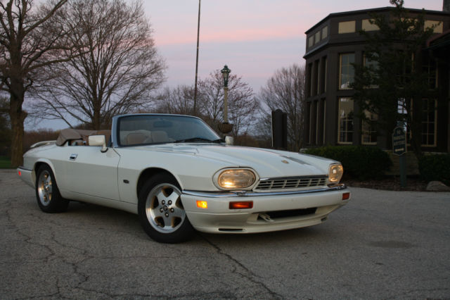 1994 Glacier White Jaguar XJS Convertible