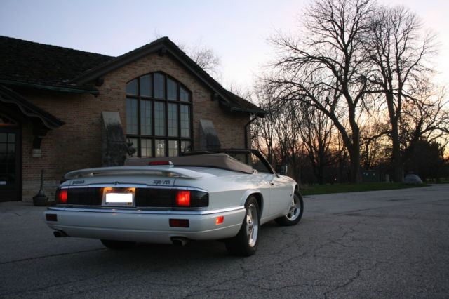 1994 Glacier White Jaguar XJS Convertible