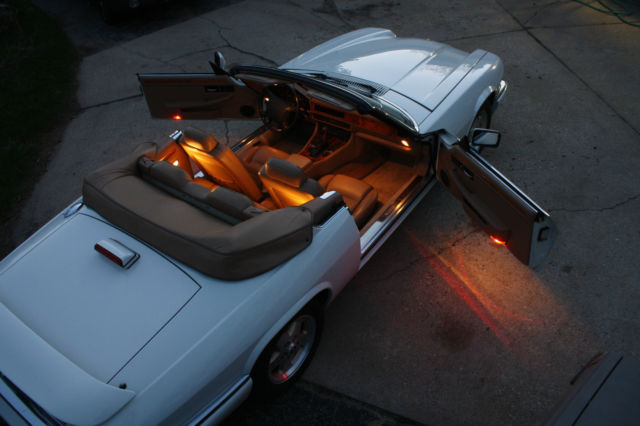 1994 Glacier White Jaguar XJS Convertible
