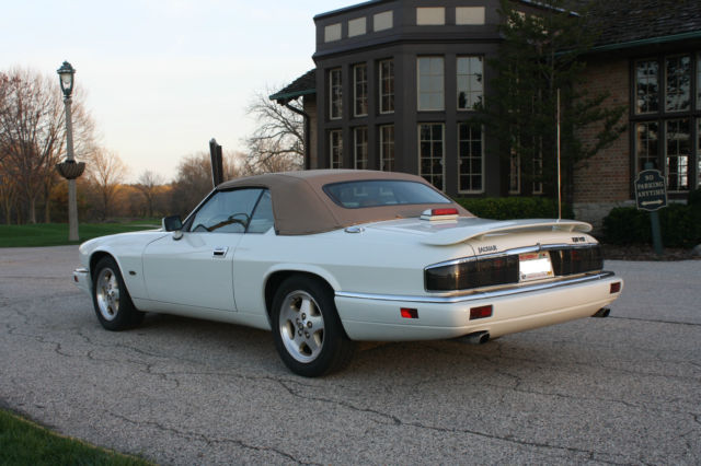 1994 Glacier White Jaguar XJS Convertible