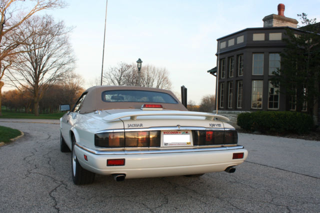 1994 Glacier White Jaguar XJS Convertible