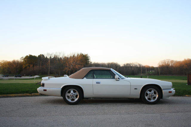 1994 Glacier White Jaguar XJS Convertible