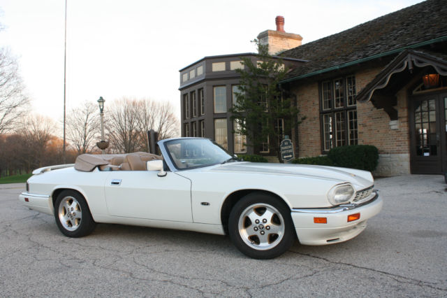 1994 Glacier White Jaguar XJS Convertible