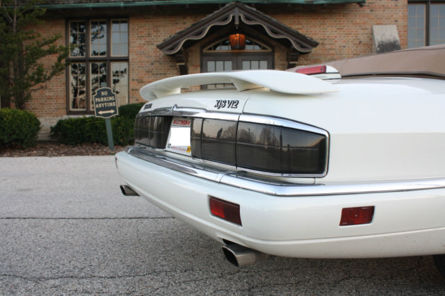 1994 Glacier White Jaguar XJS Convertible