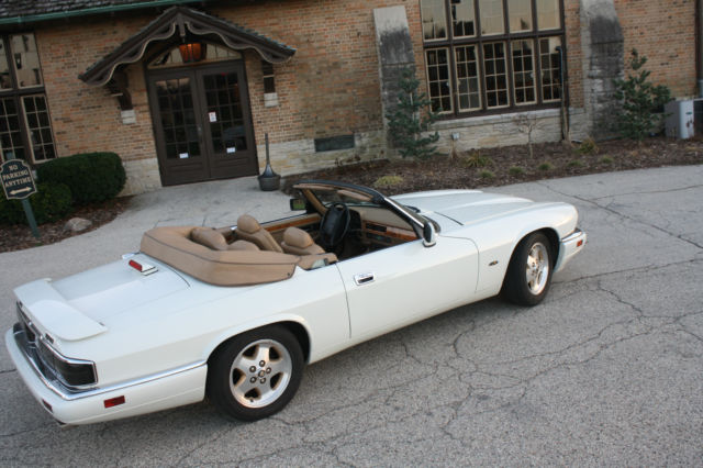 1994 Glacier White Jaguar XJS Convertible