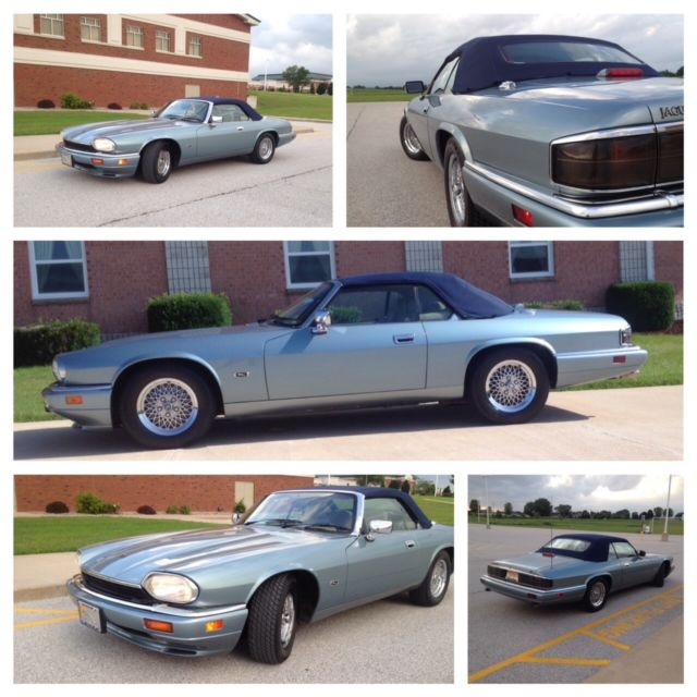 1994 Blue Jaguar XJS Convertible
