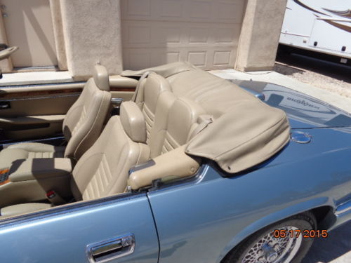 1994 Blue Jaguar XJS Convertible