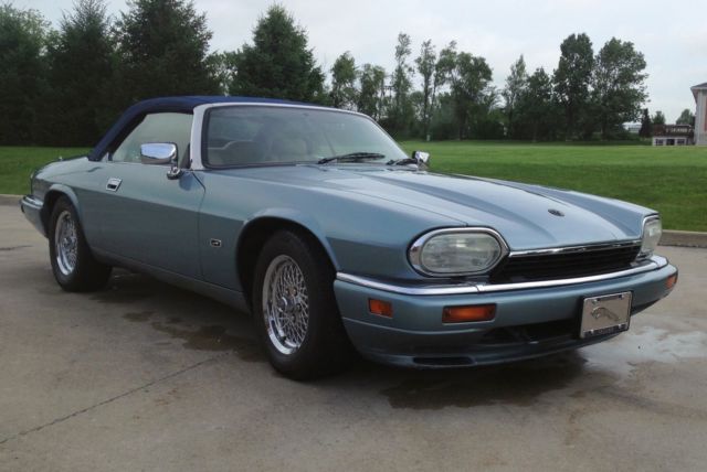 1994 Blue Jaguar XJS Convertible