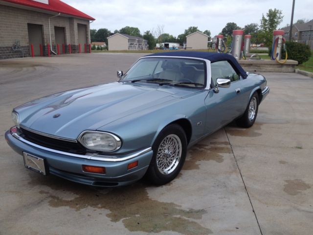 1994 Blue Jaguar XJS Convertible