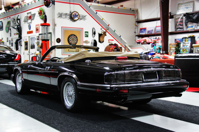 1994 Black Jaguar XJS Convertible