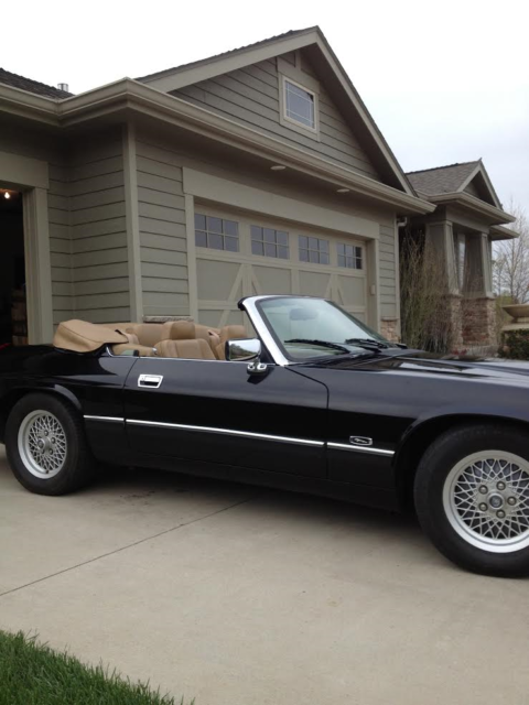 1994 Black Jaguar XJS Convertible