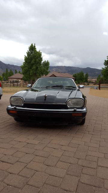 1994 Black Jaguar XJS Convertible